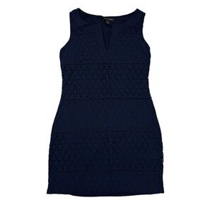 Banana Republic Midnight Blue Lace Mini Dress